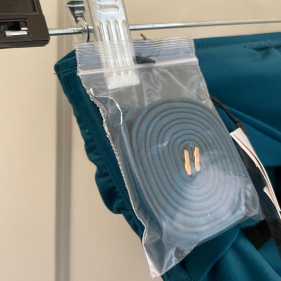 Shade and Shore Bandeau Tie Back Swimsuit S - Picture 3 of 14